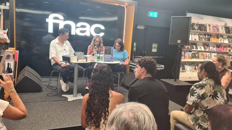 Conversa em palco na FNAC Talk sobre o livro Hack3r Det0x